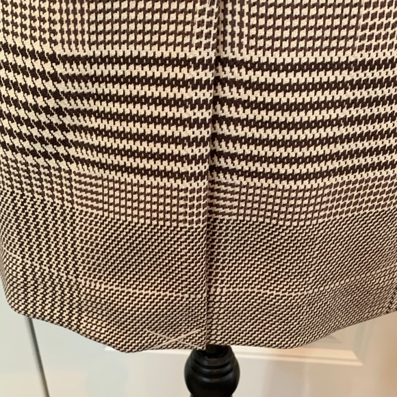 New H&M Women's Checkered Double-Breasted Blazer NWOT - Picture 6 of 8